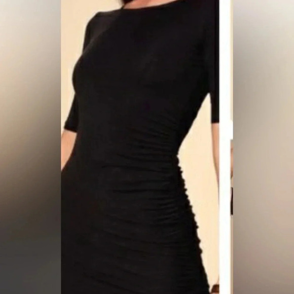 LULU’S Steal Your Attention Black Bodycon Dress - Picture 4 of 9
